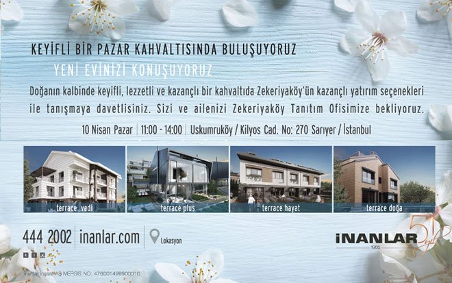 Bu pazar kahvaltıya İnanlar’a davetlisiniz