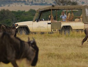 Safariye çıkarken de konfor mümkün