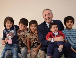 Hamdi Akın, 6 evini Suriyeli mültecilere tahsis etti