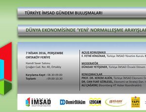 İMSAD, 2016'nın ilk buluşmasını gerçekleştiriyor