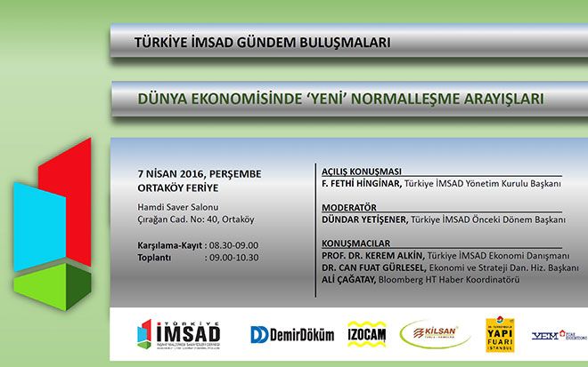 İMSAD, 2016'nın ilk buluşmasını gerçekleştiriyor