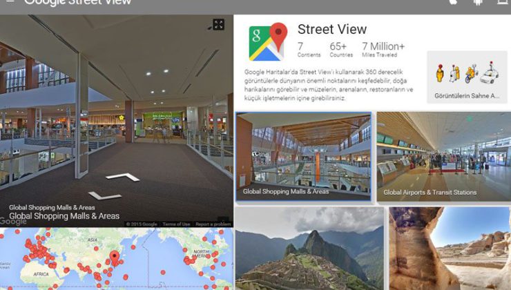 Ev arayanlar Google Streeet View ile sokakları gezebilecek