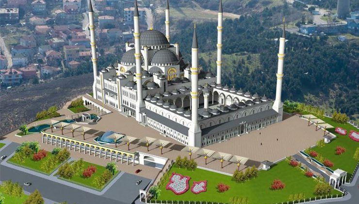 Emlak Konut GYO Çamlıca Camii’ne 12 milyon TL bağışladı