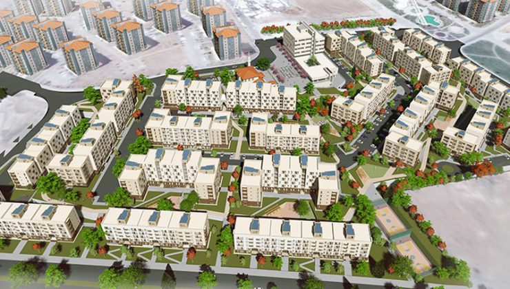 TOKİ Konya Meram'a 804 konut yapacak