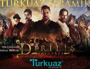 Diriliş Ertuğrul’un yeni ana sponsoru Turkuaz Seramik oldu