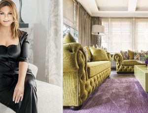 Sibel Can evini dekore ettirdi