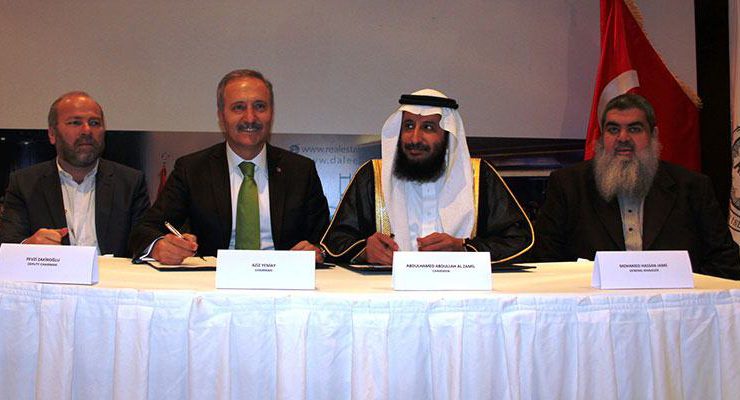 Türkiye’nin en büyük uluslararası GYF’si için imzalar atıldı