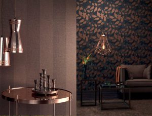 Rasch Textil’den yeni bir duvar kağıdı koleksiyonu: Indigo