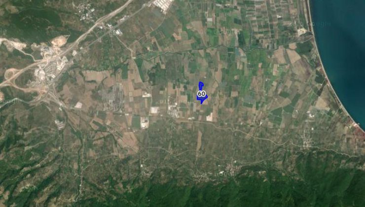Bursa Orhangazi'de 2 parselde 123 dönüm arsa satılıyor