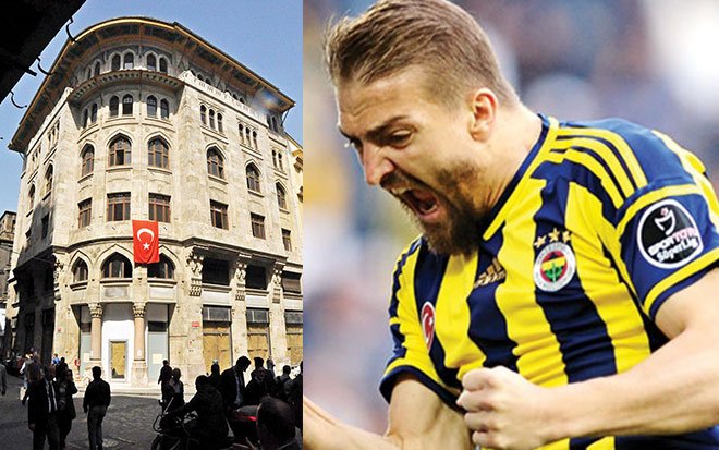 Fenerbahçeli futbolcu Caner Erkin Sirkeci'de otel açacak