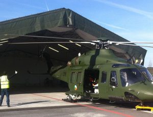 Öztiryakiler Weatherhaven için mobil hangar üretecek