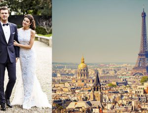Kıvanç Tatlıtuğ Paris'te Başak Dizer'le evlendi