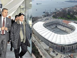 Rahmi Koç Vodafone Arena’yı gezdi