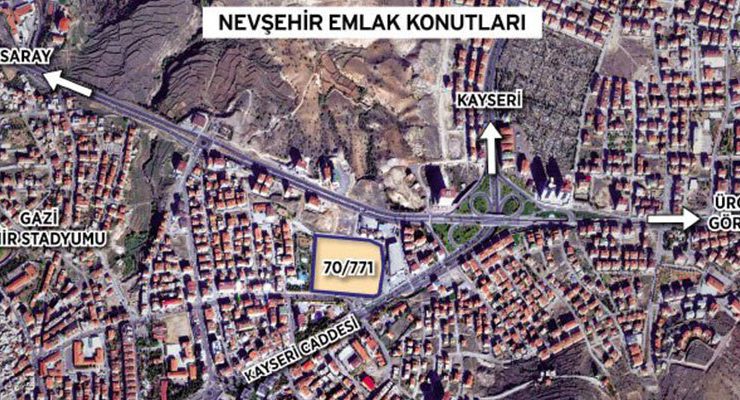 Nevşehir Emlak Konutları ihalesinde ipi Pekintaş göğüsledi