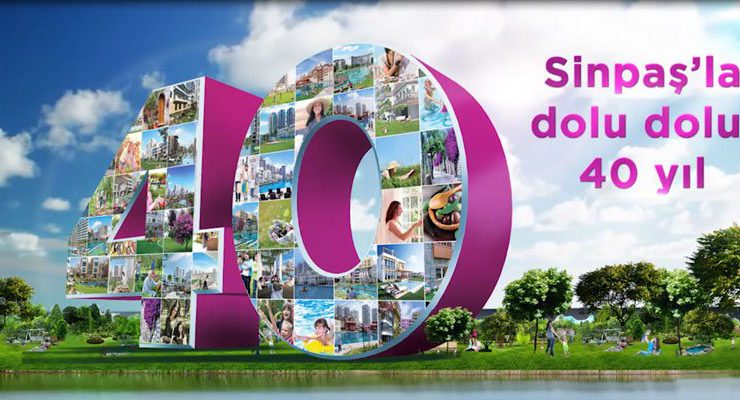 Sinpaş GYO, 40. yaşında 10 yeni projeyle gençleşti