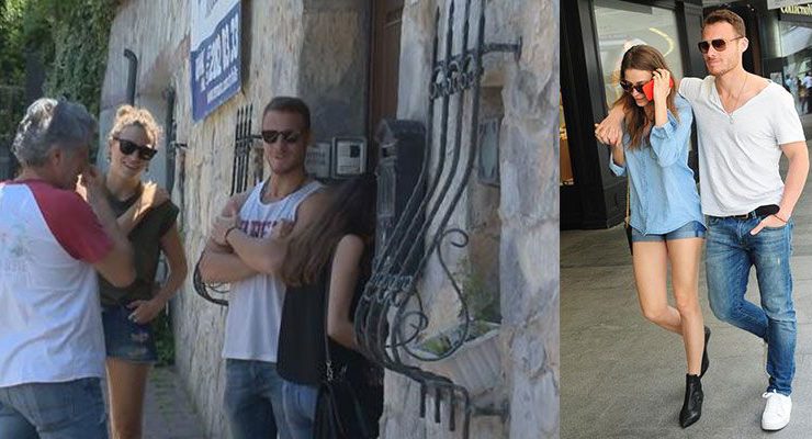 Serenay Sarıkaya ve Kerem Bürsin, Şahan’ın evine baktı