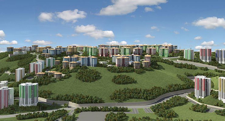 TOKİ 4 ilde 2682 konut ve bir stadyum yaptırıyor