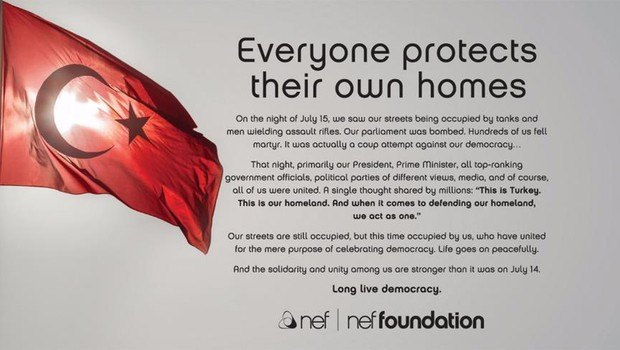 Nef, The New York Times’ın okuruna 15 Temmuz’u sordu