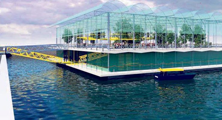 Hollandalılar yüzen çiftlik yapacak