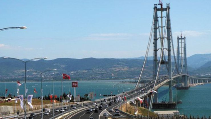 Osmangazi Köprüsü’nden 8 günde 760 bin araç geçti