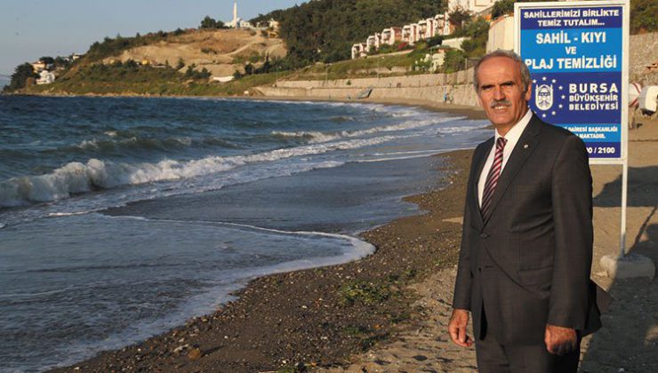 Bursa’da Altınkum Sahilleri’ne 50 km’den kum taşınıyor