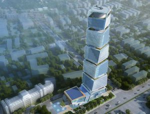 Tekfen, Azerbaycan Vergi Bakanlığı binasına devam ediyor