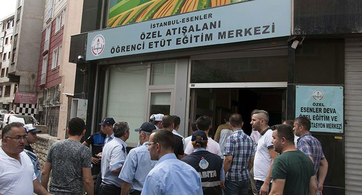 Esenler’de FETÖ/PYD mensubu 5 eğitim kurumu kapatıldı