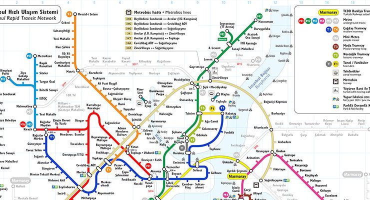 İstanbul’a 400 km’lik ray ve 6 yeni metro hattı hamlesi