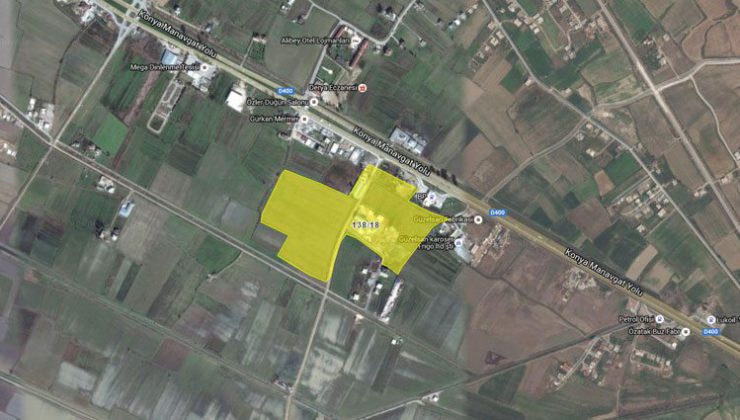 Manavgat Alanya Yolu üstünde satılık arsa