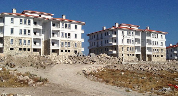 TOKİ Çeşme Reisdere Evleri’nden son fotoğraflar