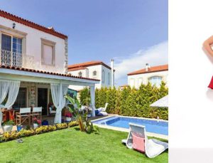 Doğa Rutkay Alaçatı’daki taş evin dekorasyonunu yeni bitirdi