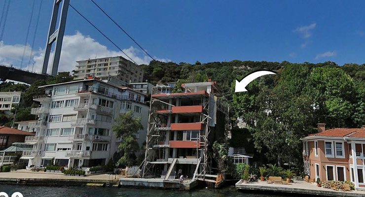 Rumelihisarı’nda eşsiz Boğaziçi manzaralı satılık bahçe