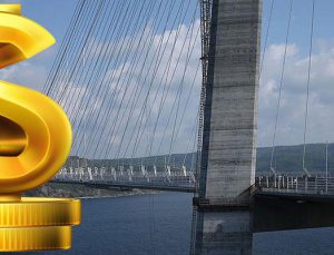 Yavuz Sultan Selim Köprüsü’nden geçiş; 3 $+KDV