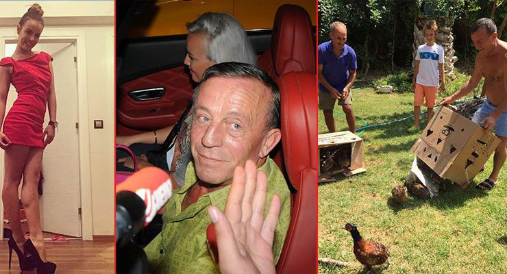 Ali Ağaoğlu piliç ve tavuklarını helikopterle adasına götürdü
