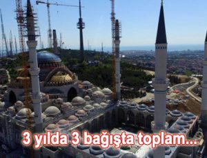 Emlak Konut GYO’dan Çamlıca Camisi’ne 30 milyon liralık bağış