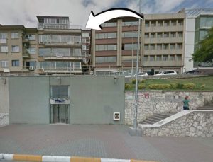 Kabataş fünikilerinin üstünde icradan satılık daire