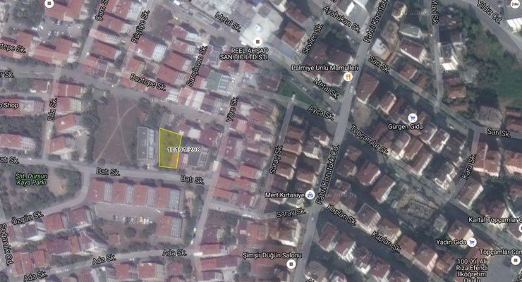 İstanbul Defterdarlığı Kartal’da 1.8 milyon liraya arsa satıyor