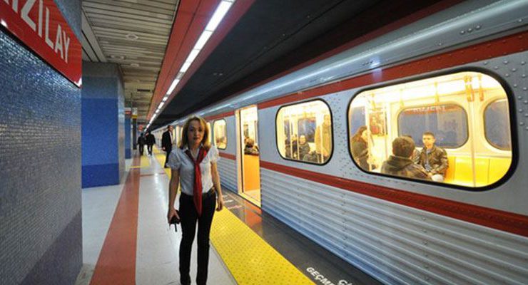 “Aşkımız Keçiören Metrosu”nun test sürüşü yapılıyor