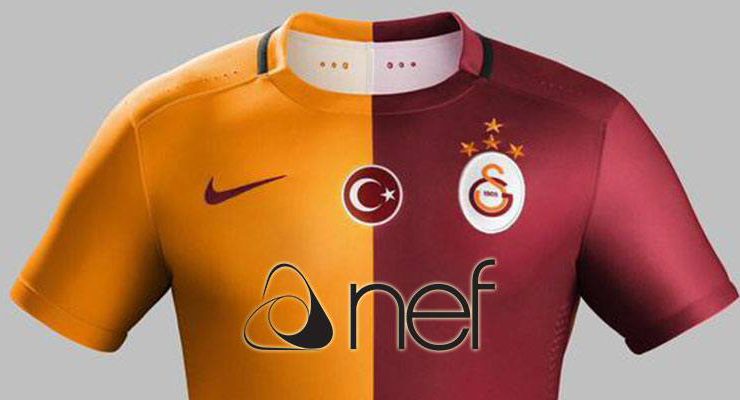 Nef, Galatasaray’ın yeni forma sponsoru oldu