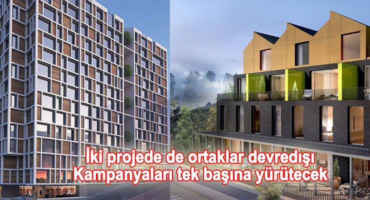 Yeşil GYO iki projede ortaklarının hisselerini satınaldı