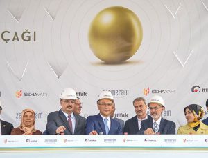 Zermeram’da darbe günü Lütfi Elvan temel attı