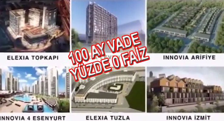 Yeşil GYO’nin 100 aylık kampanyasının tüm fiyatları