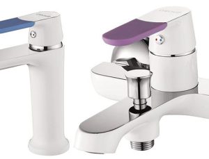 Creavit’ten beyaz üstüne rengarenk armatür Stilo