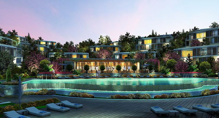 Areon Boğaziçi Evleri’nin temeli atıldı