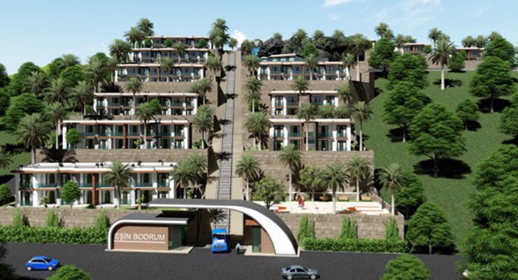 Eşin Deluxe Bodrum’da 59 bin 900 Euro’ya 1+1 daire
