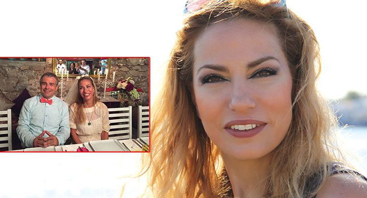 Deniz Arcak babasından kalan Dikili’deki yazlıkta evlendi