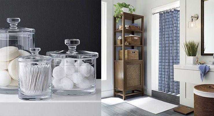 Crate and Barrel’dan banyolarınız için dekorasyon önerileri