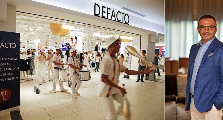 DeFacto 2025’te 1 milyar lira ciro hedefliyor