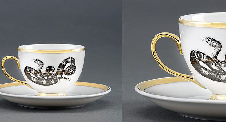 Yılanlı kahve fincanı İstanbul Modern Mağaza’da