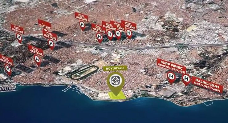 Büyükyalı İstanbul yeni şehirciliğin merkezinde yer alıyor